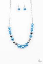 Load image into Gallery viewer, Paparazzi Take Note - Blue Necklace
