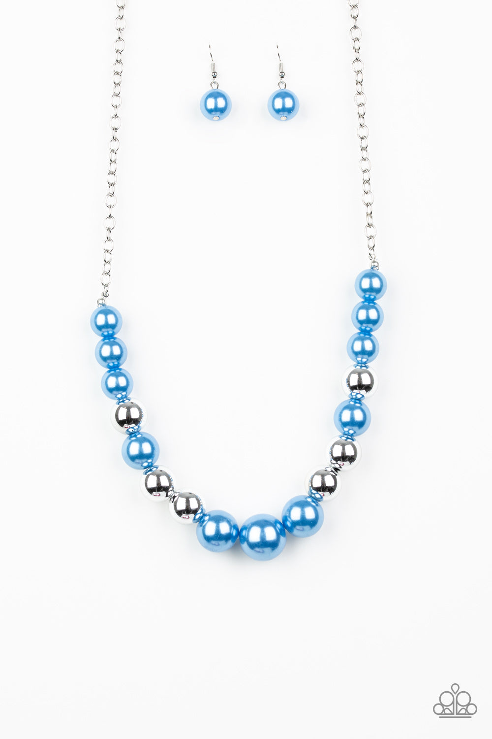Paparazzi Take Note - Blue Necklace