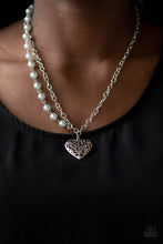Load image into Gallery viewer, Paparazzi Forever In My Heart - Silver Necklace
