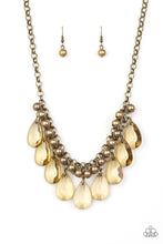 Load image into Gallery viewer, Paparazzi Fashionista Flair - Brass Necklace
