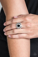 Load image into Gallery viewer, Paparazzi Burn Bright - Black Ring
