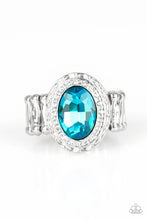 Load image into Gallery viewer, Paparazzi Fiercely Flawless - Blue Ring
