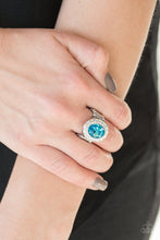 Load image into Gallery viewer, Paparazzi Fiercely Flawless - Blue Ring
