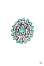 Load image into Gallery viewer, Paparazzi Mesa Mandala - Blue Ring
