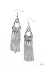 Load image into Gallery viewer, Paparazzi Insane Chain - Silver Earrings

