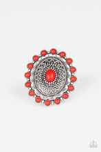 Load image into Gallery viewer, Paparazzi Mesa Mandala - Red Ring
