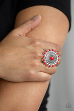 Load image into Gallery viewer, Paparazzi Mesa Mandala - Red Ring
