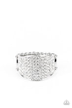 Load image into Gallery viewer, Paparazzi Kaboom! - White Ring
