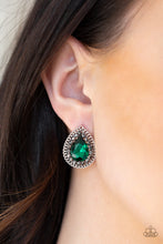 Load image into Gallery viewer, Paparazzi Debutante Debut - Green Earrings
