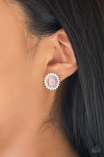 Load image into Gallery viewer, Paparazzi Hey There, Gorgeous - Pink Earrings
