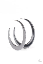 Load image into Gallery viewer, Paparazzi Moon Beam - Black Earrings
