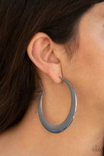 Load image into Gallery viewer, Paparazzi Moon Beam - Black Earrings
