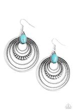 Load image into Gallery viewer, Paparazzi Southern Sol - Blue Earrings
