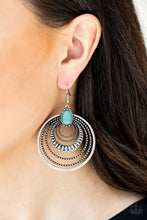 Load image into Gallery viewer, Paparazzi Southern Sol - Blue Earrings
