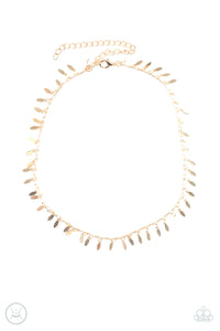 Paparazzi PURR-fect Ten - Gold Necklace