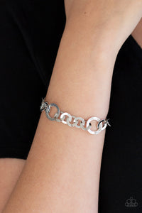 Paparazzi Modern Movement - Silver Bracelet