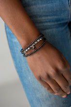 Load image into Gallery viewer, Paparazzi Tour de Tranquility - Black Bracelet
