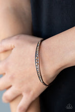 Load image into Gallery viewer, Paparazzi Just SPARKLE And Wave - Copper Bracelet
