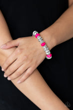 Load image into Gallery viewer, Paparazzi Live Life To The COLOR-fullest - Pink Bracelet
