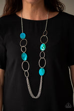 Load image into Gallery viewer, Paparazzi Kaleidoscope Coasts - Blue Necklace
