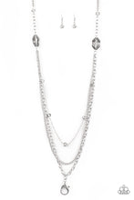 Load image into Gallery viewer, Paparazzi Dare To Dazzle - Silver Lanyard
