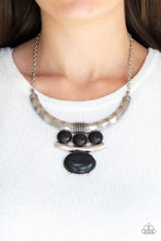 Load image into Gallery viewer, Paparazzi Commander In CHIEFETTE - Black Necklace
