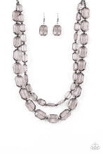 Load image into Gallery viewer, Paparazzi Ice Bank - Black Necklace
