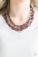 Load image into Gallery viewer, Paparazzi Ice Bank - Black Necklace
