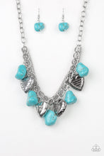 Load image into Gallery viewer, Paparazzi Change Of Heart - Blue Necklace
