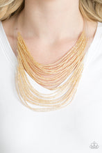 Load image into Gallery viewer, Paparazzi Catwalk Queen - Gold Necklace
