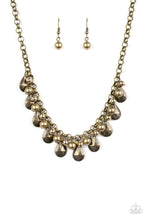 Load image into Gallery viewer, Paparazzi Stage Stunner - Brass Necklace
