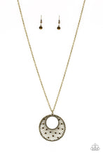 Load image into Gallery viewer, Paparazzi Urban Illumination - Brass Necklace
