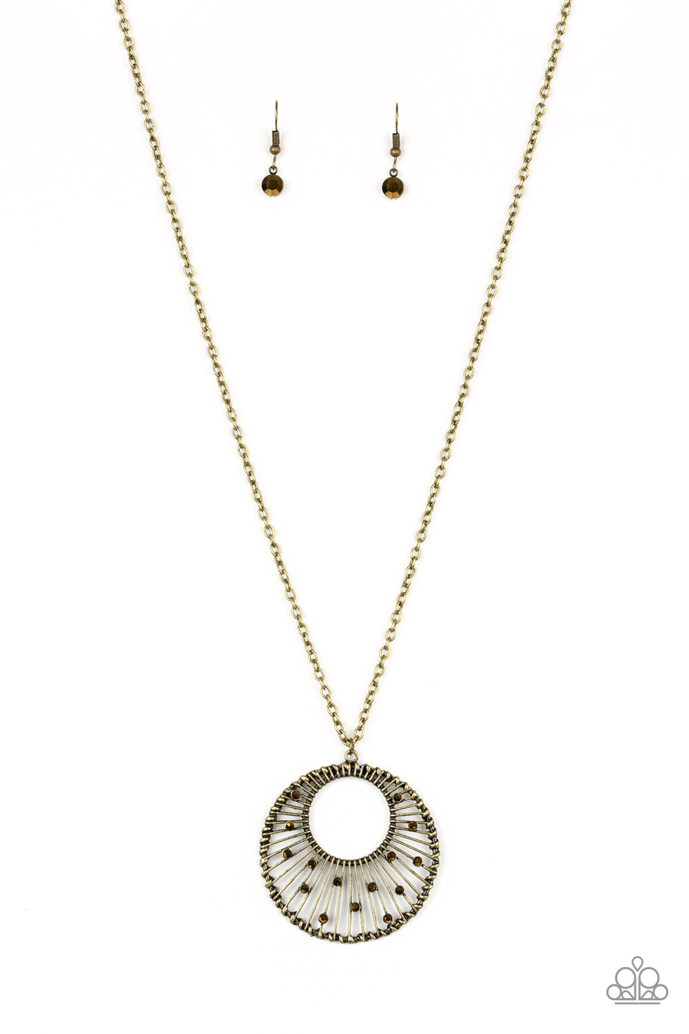 Paparazzi Urban Illumination - Brass Necklace