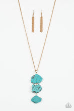 Load image into Gallery viewer, Paparazzi On The ROAM Again - Gold Necklace
