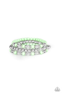 Paparazzi Irresistibly Irresistible - Green Bracelet