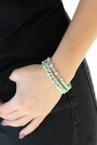 Paparazzi Irresistibly Irresistible - Green Bracelet