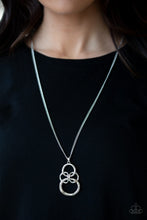 Load image into Gallery viewer, Paparazzi Courageous Contour - Silver Necklace
