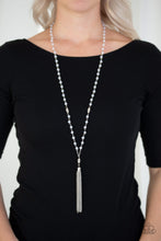 Load image into Gallery viewer, Paparazzi Tassel Takeover - White Necklace
