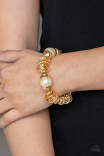 Load image into Gallery viewer, Paparazzi Uptown Tease - Gold Bracelet
