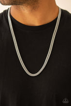 Load image into Gallery viewer, Paparazzi Knockout King - Silver Necklace
