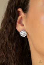Load image into Gallery viewer, Paparazzi Diamond Daze - White Earring
