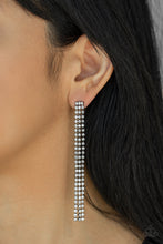 Load image into Gallery viewer, Paparazzi Stellar Starlight - Black Earring
