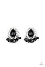 Load image into Gallery viewer, Paparazzi Castle Cameo - Black Earring
