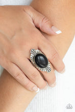 Load image into Gallery viewer, Paparazzi Pioneer Party - Black Ring
