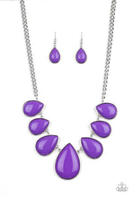 Load image into Gallery viewer, Paparazzi Drop Zone - Purple Necklace
