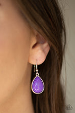 Load image into Gallery viewer, Paparazzi Drop Zone - Purple Necklace
