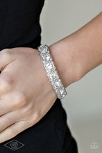 Load image into Gallery viewer, Paparazzi Blinged Out - White Bracelet
