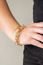 Load image into Gallery viewer, Paparazzi Noise Control - Gold Bracelet
