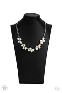 Paparazzi Love Story - White Necklace