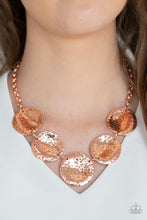 Load image into Gallery viewer, Paparazzi First Impressions - Copper Necklace
